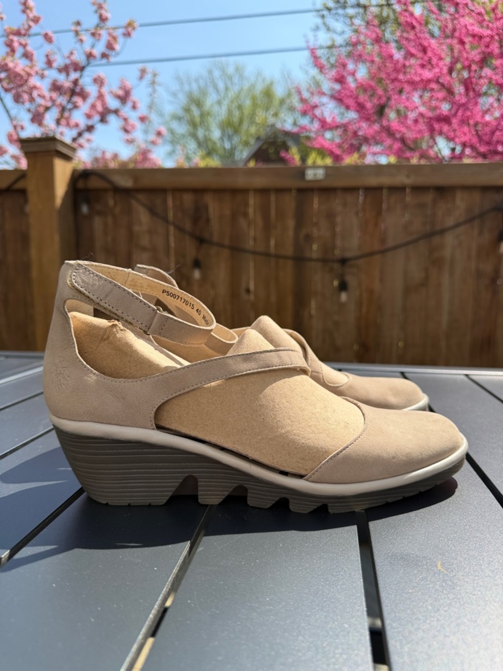 Fly London Piat Wedge Mary Janes